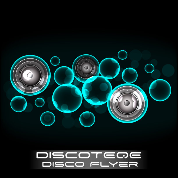 迪斯科俱乐部传单图片下载