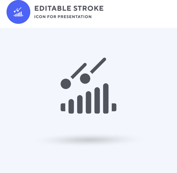木琴图标填充平面标志固体图片下载