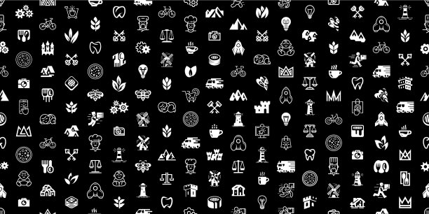 标志无缝模式图片下载