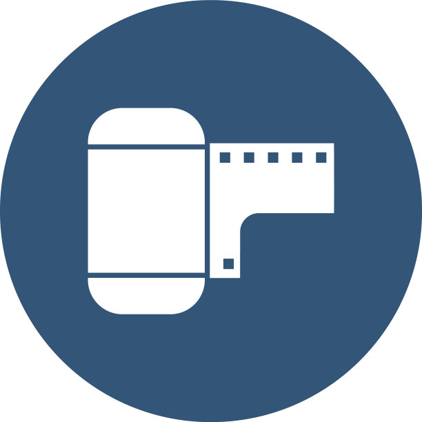 相机滚动图标块风格图片下载