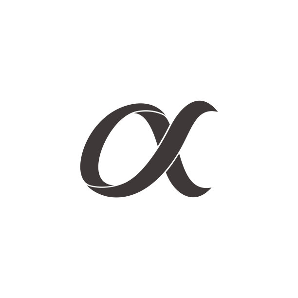 字母一个阿尔法运动丝带3d形状最好图片下载