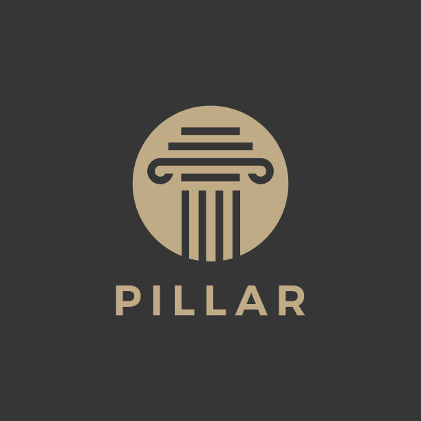 法律支柱标志图标图片下载