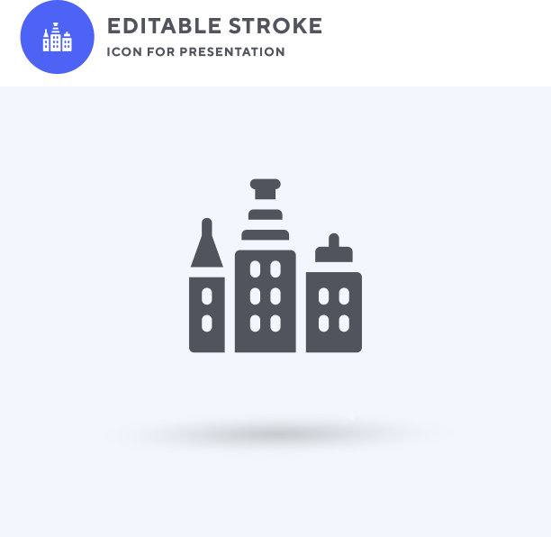 比利时图标填充平面标志固体图片下载