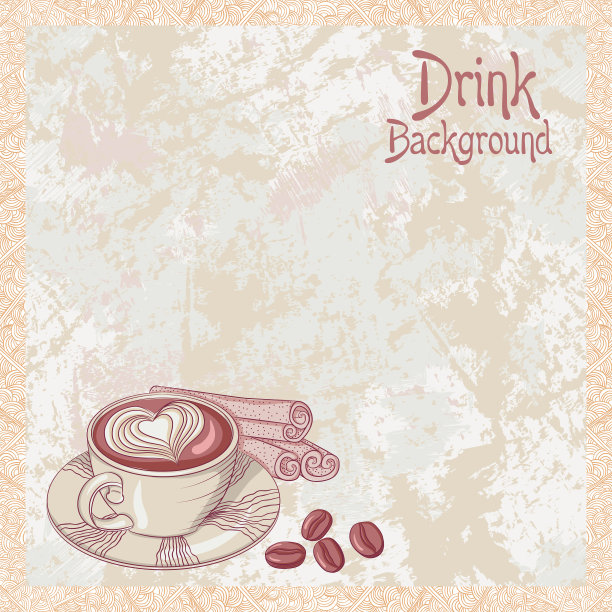 复古的菜单设计图片下载