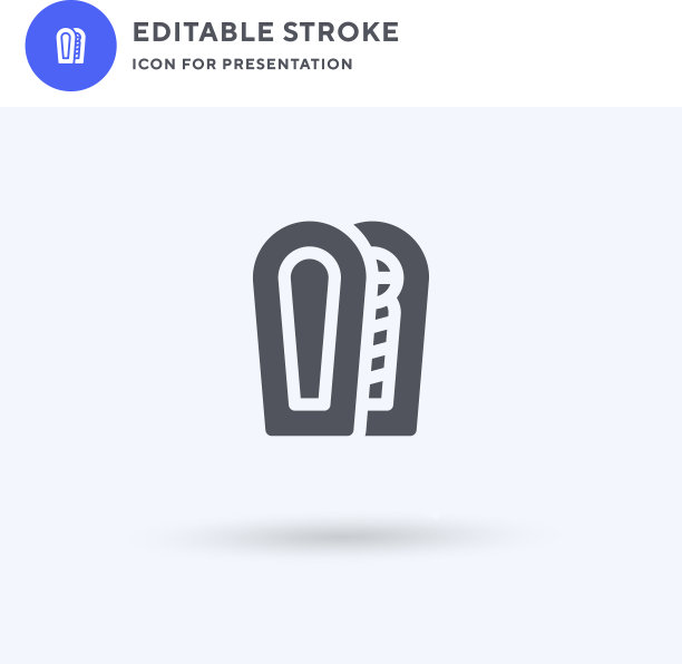 妈妈的图标充满了平坦的固体标志图片下载