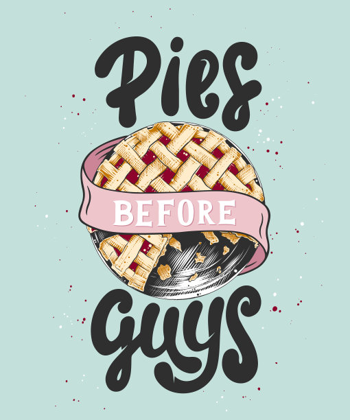 卡片与手绘独特的排版设计图片下载