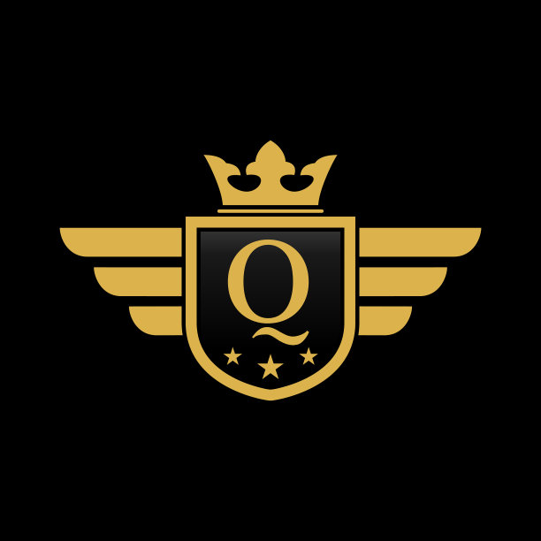 字母q盾翼图片下载