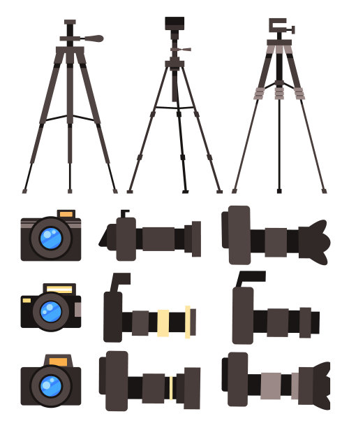 设置卡通图标，数码相机图片下载