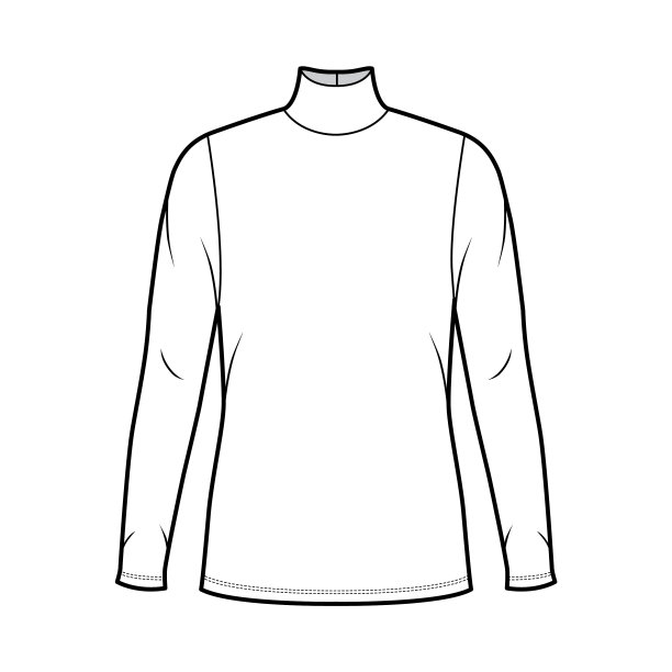 高领运动衫技术时尚图片下载