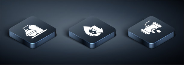 设置等距油气工业工厂图片下载