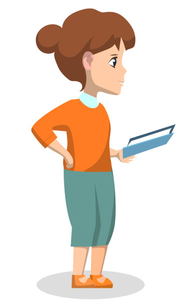 孩子在学校以书本女子形象示人图片下载