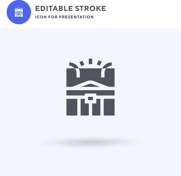 宝箱图标填平标志图片下载