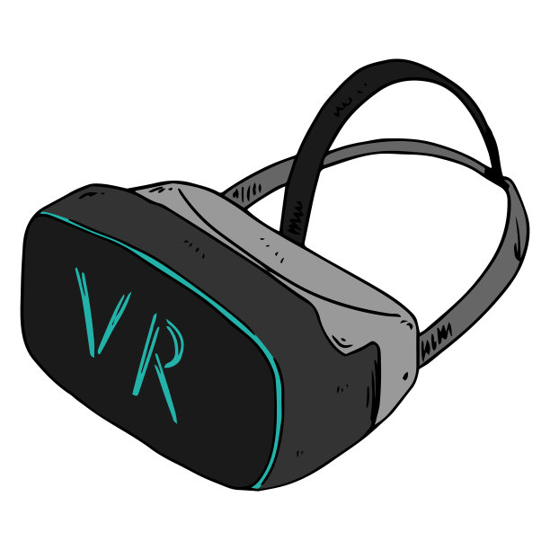 眼镜虚拟现实手画虚拟图片下载