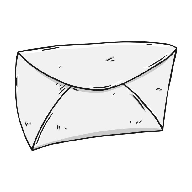 邮寄信封手绘信封邮政图片下载