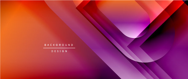 几何抽象背景与线条图片下载