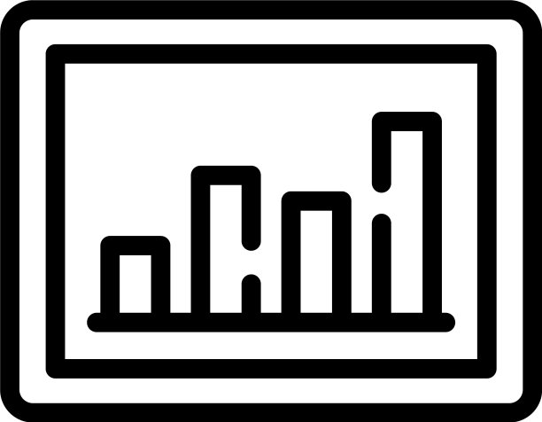 平板电脑个人特征图标轮廓风格图片下载