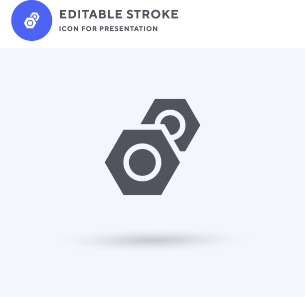 坚果图标填充平面标志固体图片下载