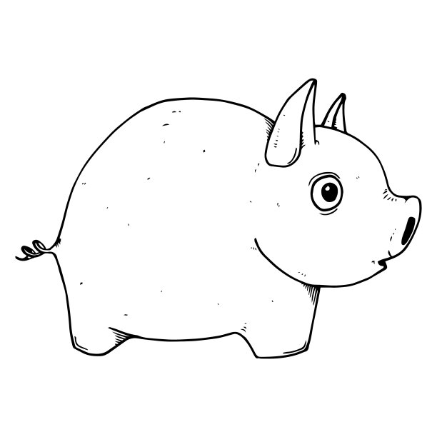 猪是新年的象征，是猪的象征图片下载