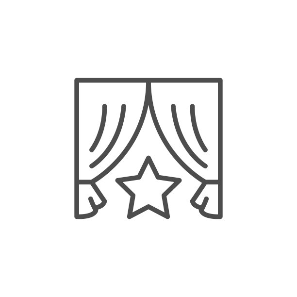 呈现线勾勒现代图标图片下载