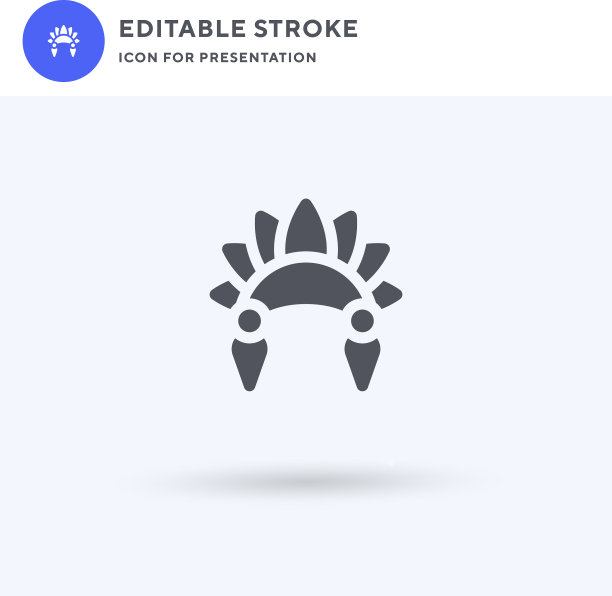 印度图标填平固体标志图片下载