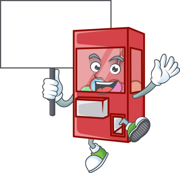 一款绘有卡通的玩具爪机图片下载