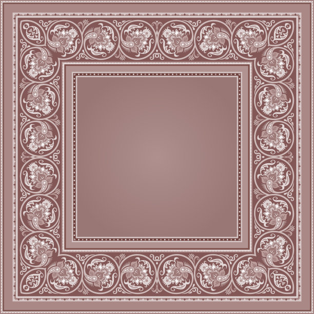 抽象装饰花卉民族图片下载