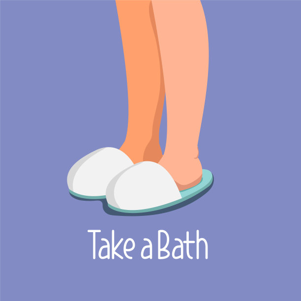 图取浴凉鞋一条腿图片下载