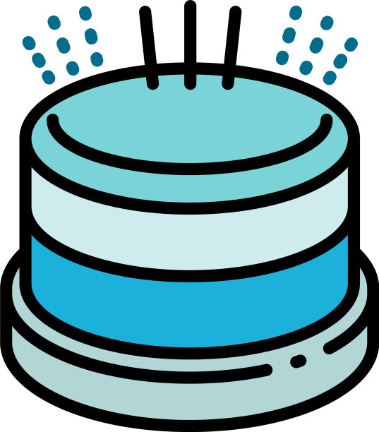 技术加湿器图标轮廓风格图片下载