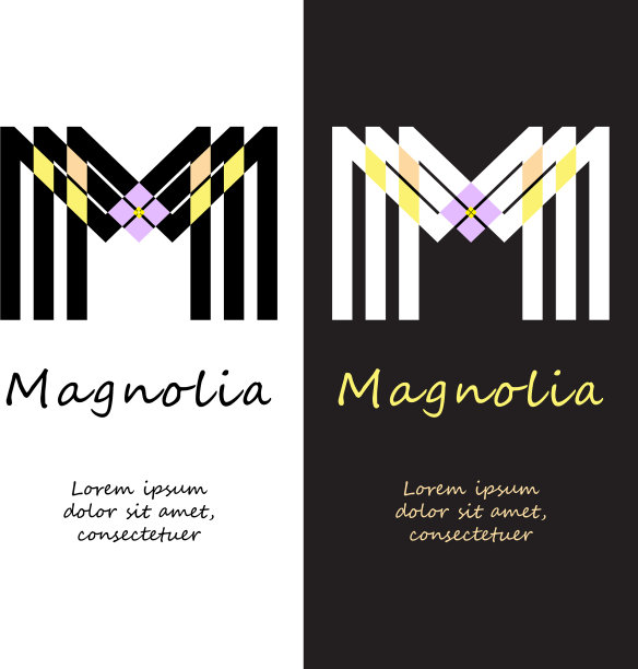 字母m标志设计图片下载