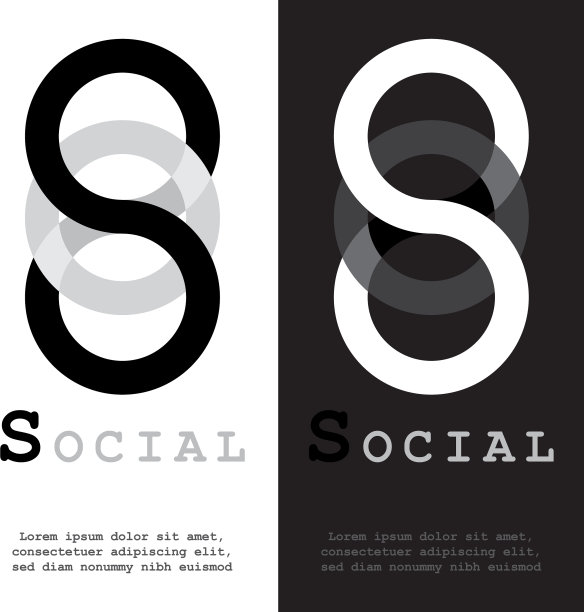 字母标志设计图片下载