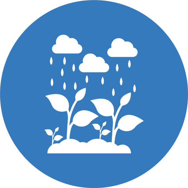 云树雨图标图片下载