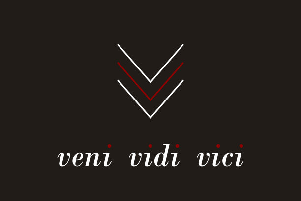 Veni vidi vici拉丁文引用海报翻译一图片下载