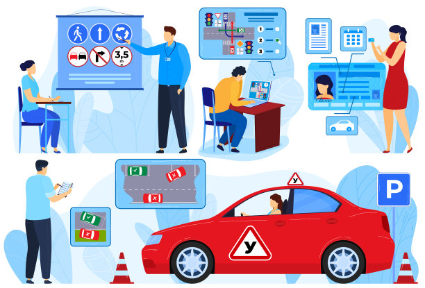 讲师考试为汽车驾驶员人学习者图片下载