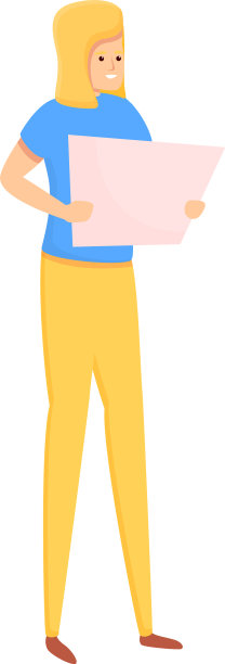 游客与导游地图图标卡通风格图片下载