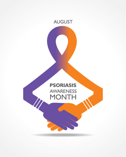 8月观察牛皮癣意识月图片下载