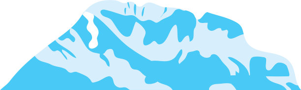 卡通图标冷山平风格图片下载