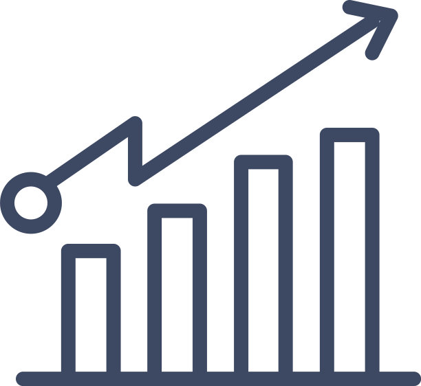 信息图表条形图表线条样式图标图片下载