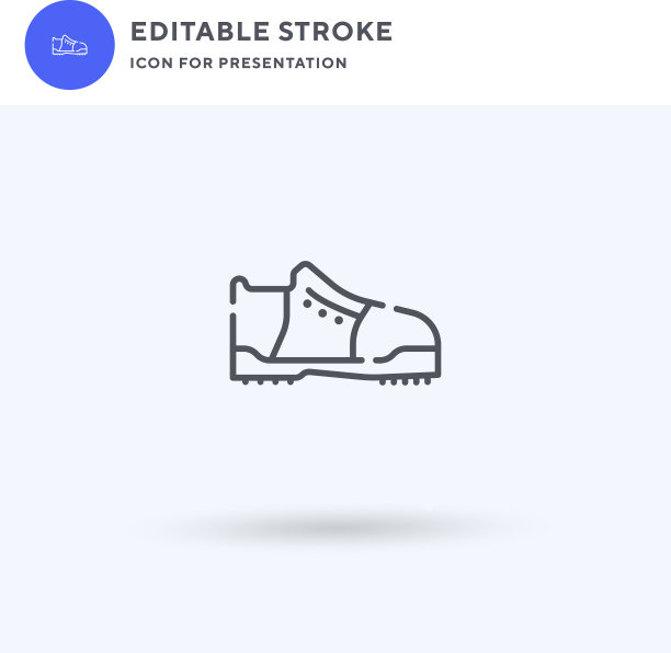 高尔夫图标填充平面标志固体图片下载