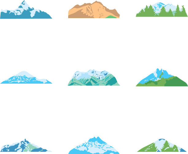 设山和叠山平式图片下载
