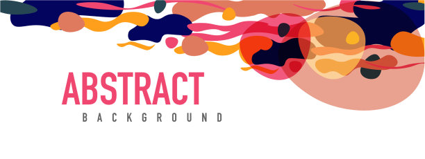 时尚的液体风格塑造抽象设计图片下载