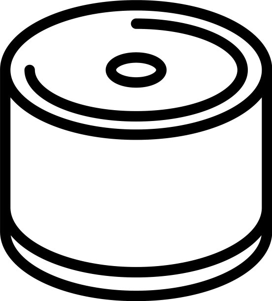 冶金钢辊的图标轮廓样式图片下载