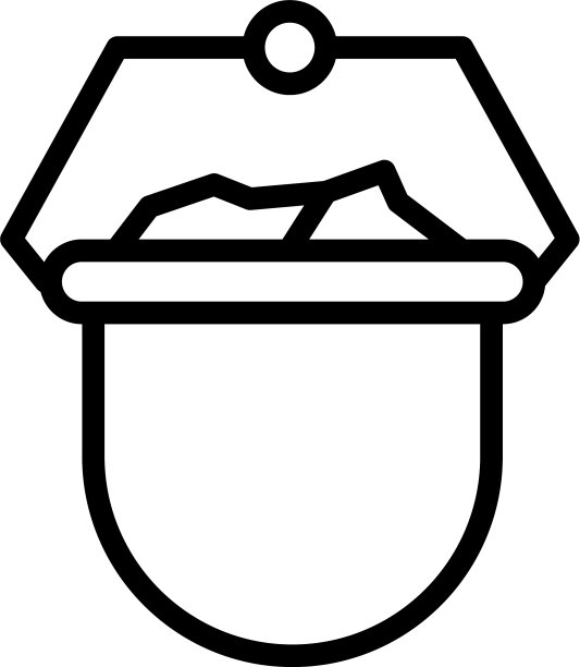 冶金罐设备图标轮廓样式图片下载