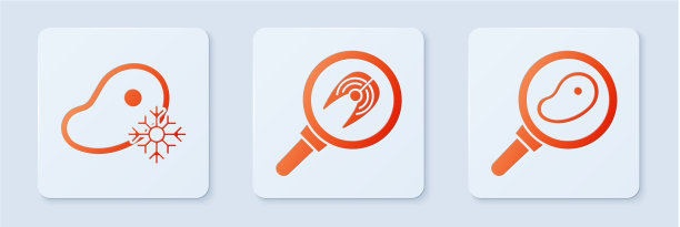 将鲜冻牛排放入煎锅中图片下载