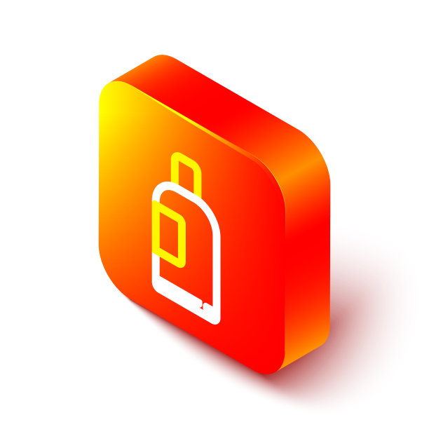 等距线瓶洗发水图标隔离图片下载