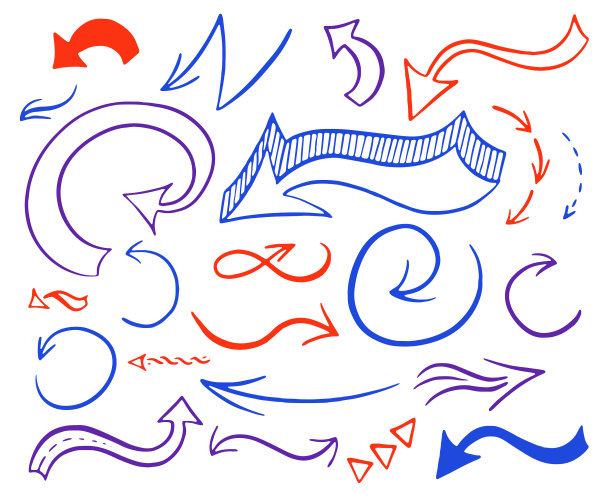 箭头手绘集图片下载