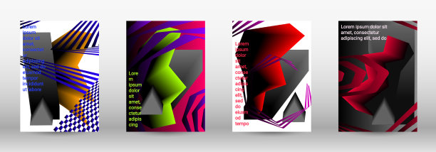 时髦的封面设计图片下载