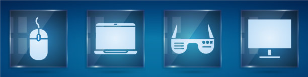 设置电脑鼠标笔记本电脑智能眼镜和图片下载