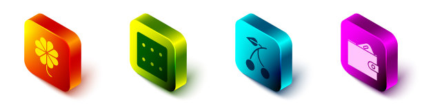 设置与三叶草等距赌场老虎机图片下载