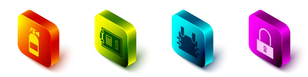 设置等距安全防弹灭火器图片下载