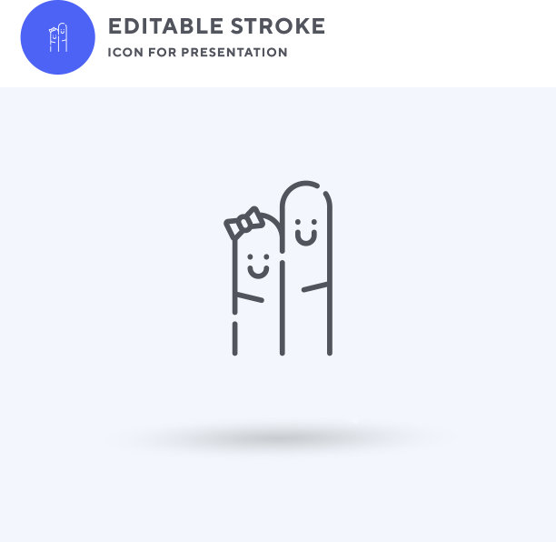 关系图标填充平面符号实图片下载